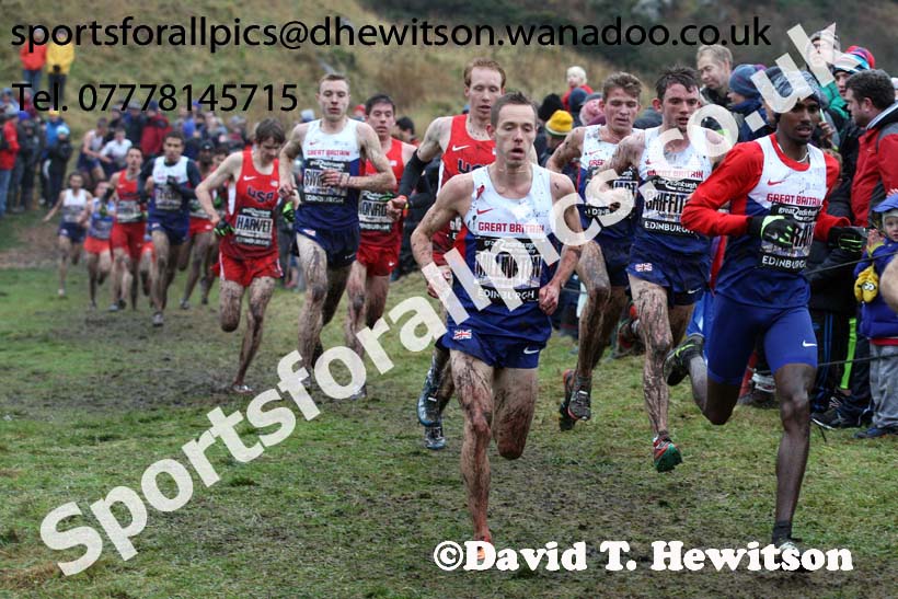 Senior mens Great Edinburgh Cross Country. Photo: David T. Hewitson/Sports for All Pics